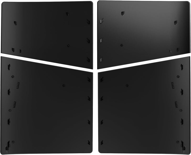 IMOFEE Slim Digital Edition Cover Plates for New PS5 Slim Console, Shell Panels Compatible with New PlayStation 5 Slim Accessories Protective Replacement Faceplate (Black) - Image 4